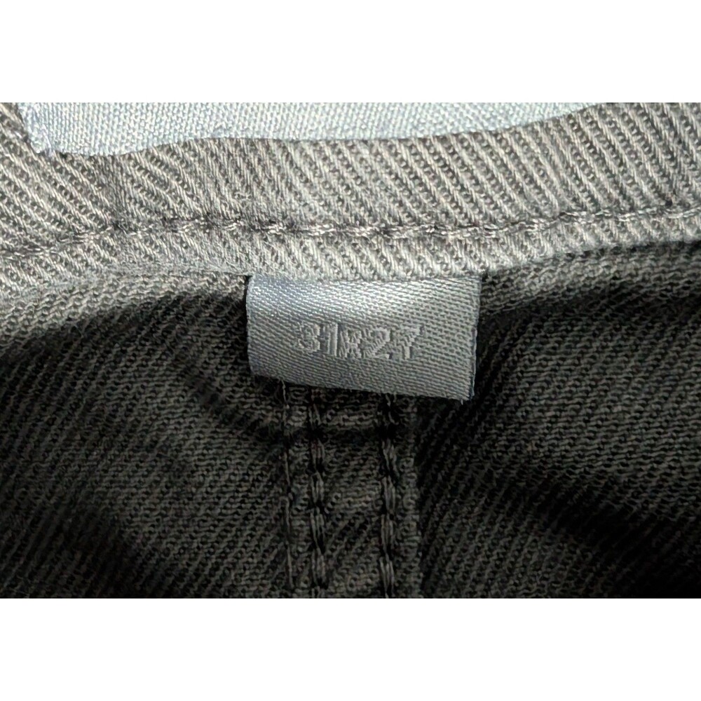 Ash Erie Jeans Mens 31x27 (31x26) Straight Leg Gray - Picture 3 of 8